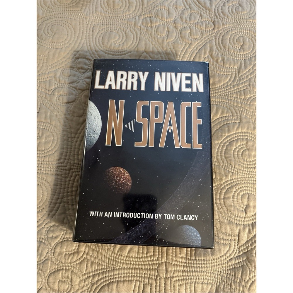 Signed First Edition Larry Niven - N-Space Tor Books hardcover